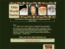 Tablet Screenshot of oldeworldsantas.com